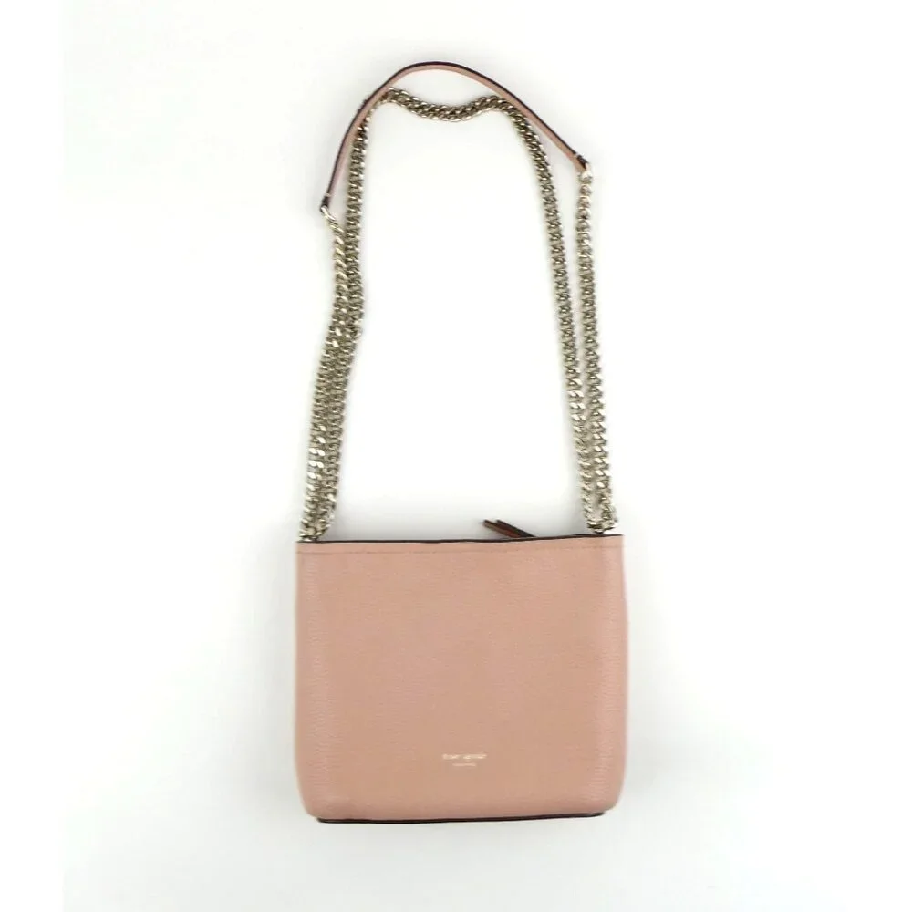 Kate Spade New York Polly Pink Leather Crossbody‎ Shoulder Bag